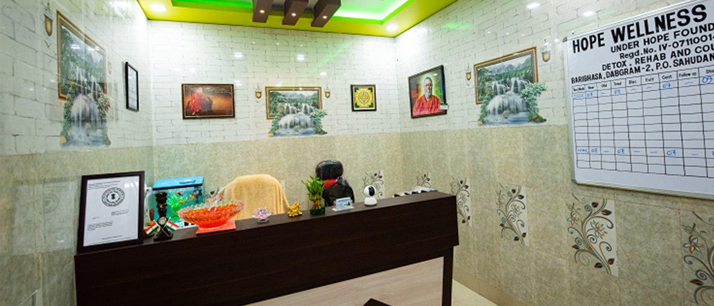 Hope Wellness Retreat Front Desk